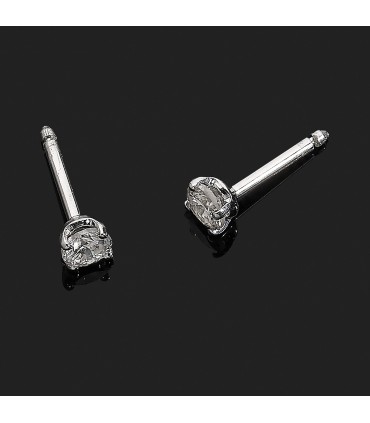 Boucles d’oreilles or et diamants