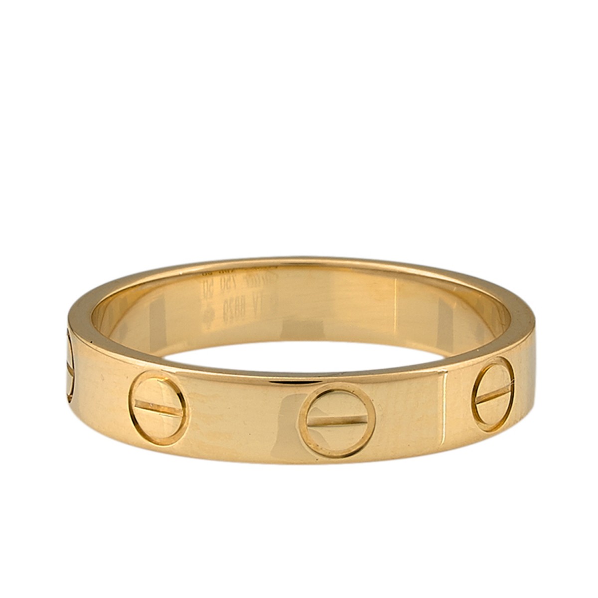 CARTIER Authentic Cartier Ring ring 18KYG (750) Yellow Gold Used JP size 22  #63 ｜Product Code：2101215905697｜BRAND OFF Online Store