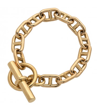 Hermès Chaîne d’Ancre gold bracelet