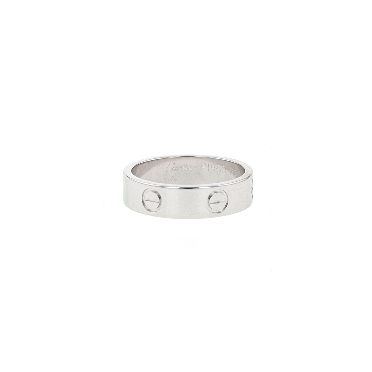 sterling silver cartier love ring