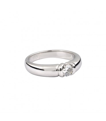 Bague solitaire or et diamant - Diamant 0,5 ct