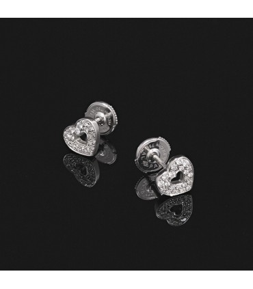 Boucles d’oreilles Poiray Coeur Secret