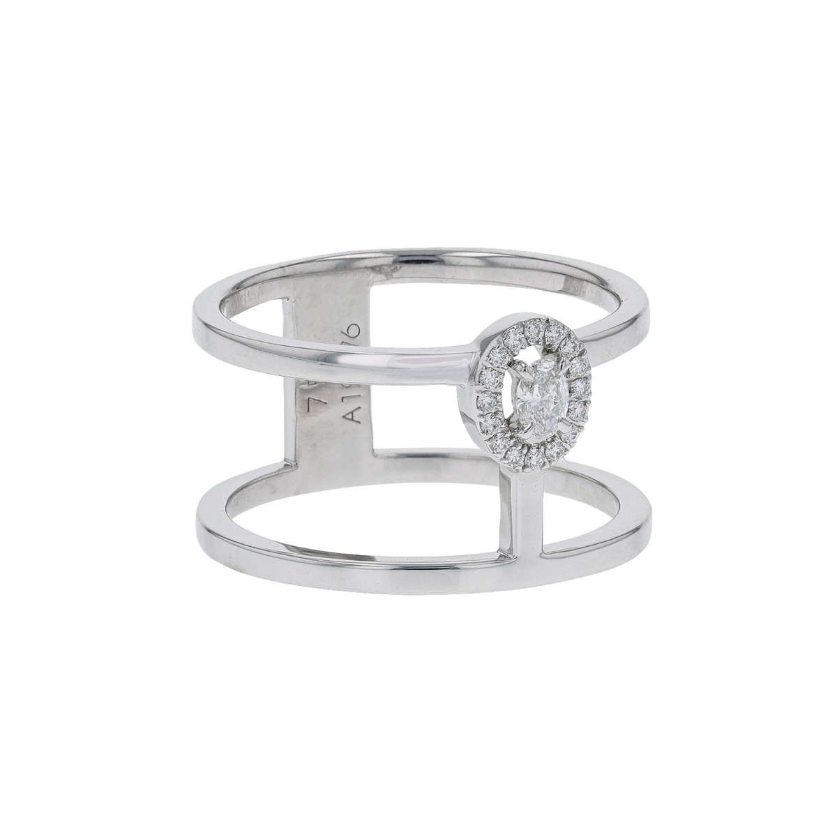 Messika Glam'Azone Rose Gold Ring 06173-PG-52 @ Ethos