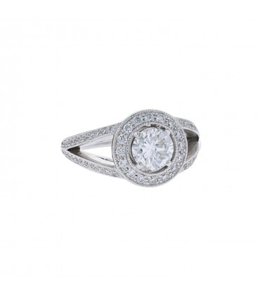 Bague Solitaire diamant - Pré-certificat LFG 1ct F VS1