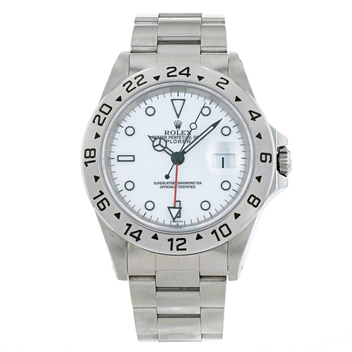 rolex explorer ii stainless steel