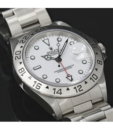 Rolex Explorer II stainless steel watch