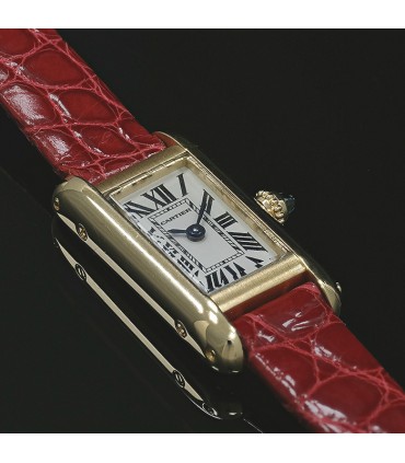 Cartier Mini Tank gold watch