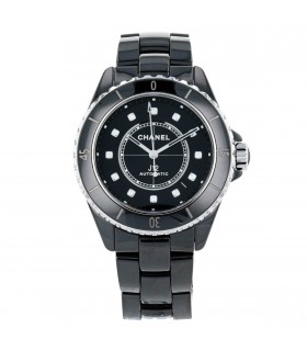 Chanel J12 céramic and stainless steel watch