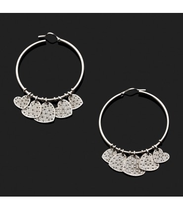 Boucles d’oreilles Dior “Coeur Léger”