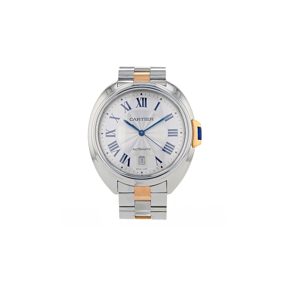 Cartier cle 18k hotsell pink gold ladies automatic