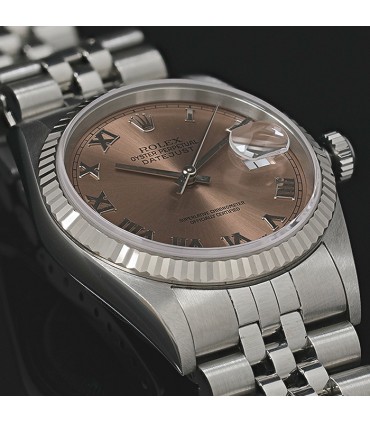 Rolex DateJust stainless steel and gold watch