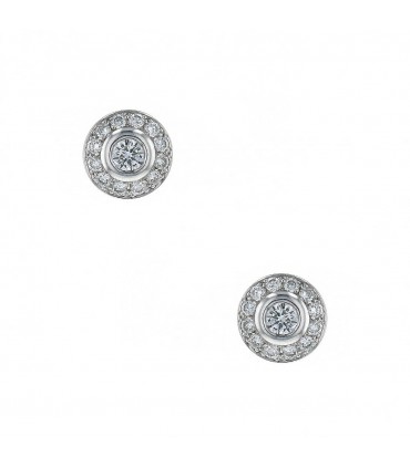 Mellerio Dits Meller diamonds and gold earrings