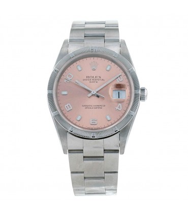 Rolex Date stainless steel watch