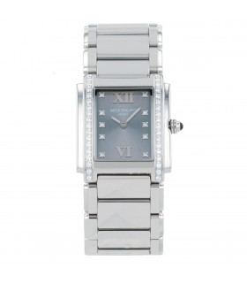 Patek Philippe Twenty-4 stainless steel and diamonds watch