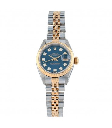 Rolex DateJust stainless steel and gold watch