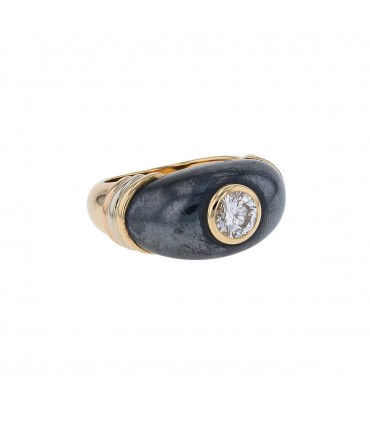 Cartier diamond, silver and gold ring