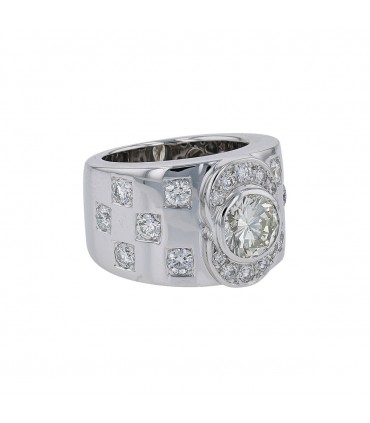 Bague or et diamants