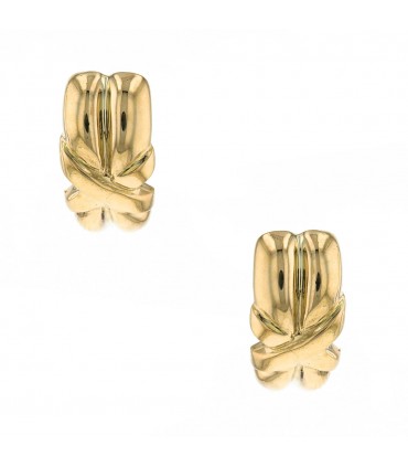 Gold earrings