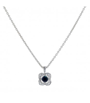 Mauboussin Sex and Love sapphire, diamonds and gold necklace