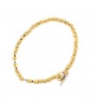 Dodo Granelli silver and gold bracelet