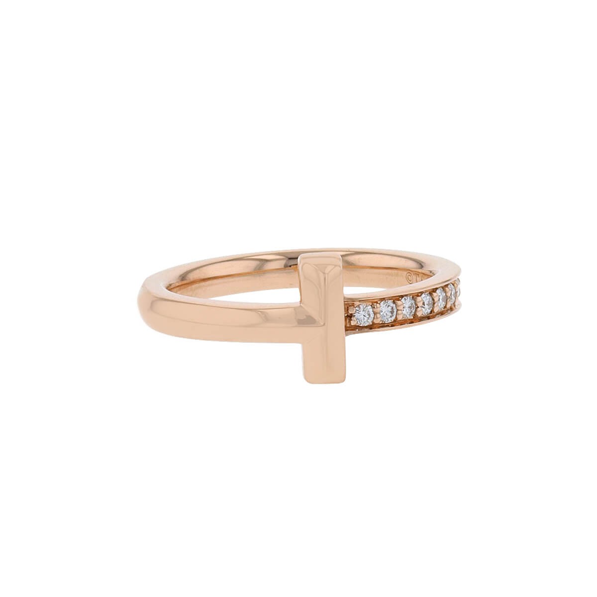 Tiffany cross arm diamond rings PLAT 8.1g Diamond diameter approx.  6.5｜a2475294｜ALLU UK｜The Home of Pre-Loved Luxury Fashion