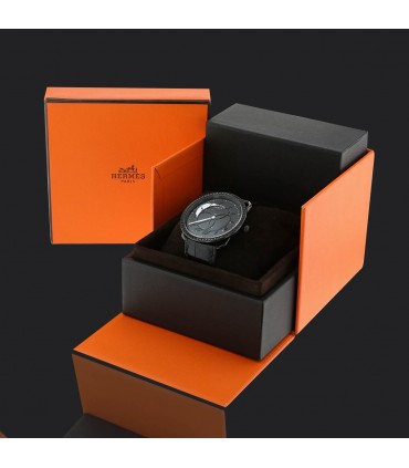 Hermès Arceau Ronde Des Heures stainless steel watch