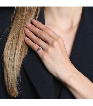 Mauboussin Chance of Love N°2 diamonds and gold ring