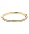 Diamonds and gold bracelet