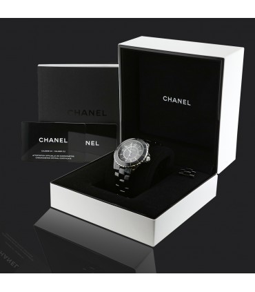 Chanel J12 stainless steel and ceramic watch