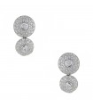 Tabbah diamonds and gold earrings