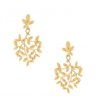 Tiffany & Co. Olive Leaf by Paloma Picasso gold earrings