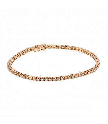 Mauboussin Amour et Volupté diamonds and gold bracelet