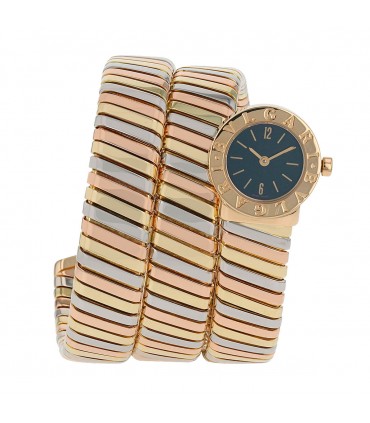 Bulgari Serpenti Tubogas gold watch