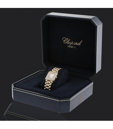 Chopard diamonds and gold watch