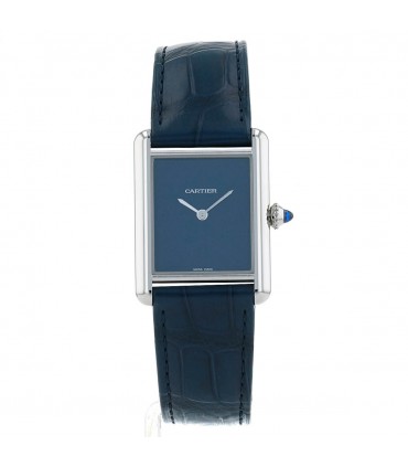 Montre Cartier Tank Must De Blue