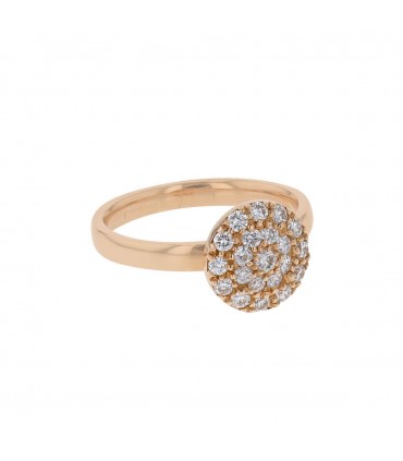 Diamonds and gold ring