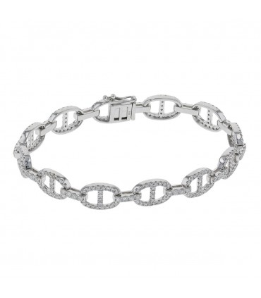 Bracelet or et diamants