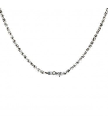 Collier or et diamants