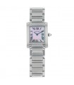 Cartier Tank Française stainless steel watch