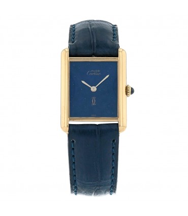 Cartier Tank Must vermeil watch