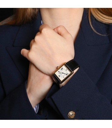 Cartier Tank Must vermeil watch