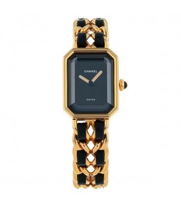 Chanel Première gold plated watch