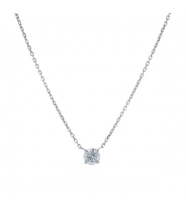 Diamond and gold necklace - LFG 0,68 ct I SI2