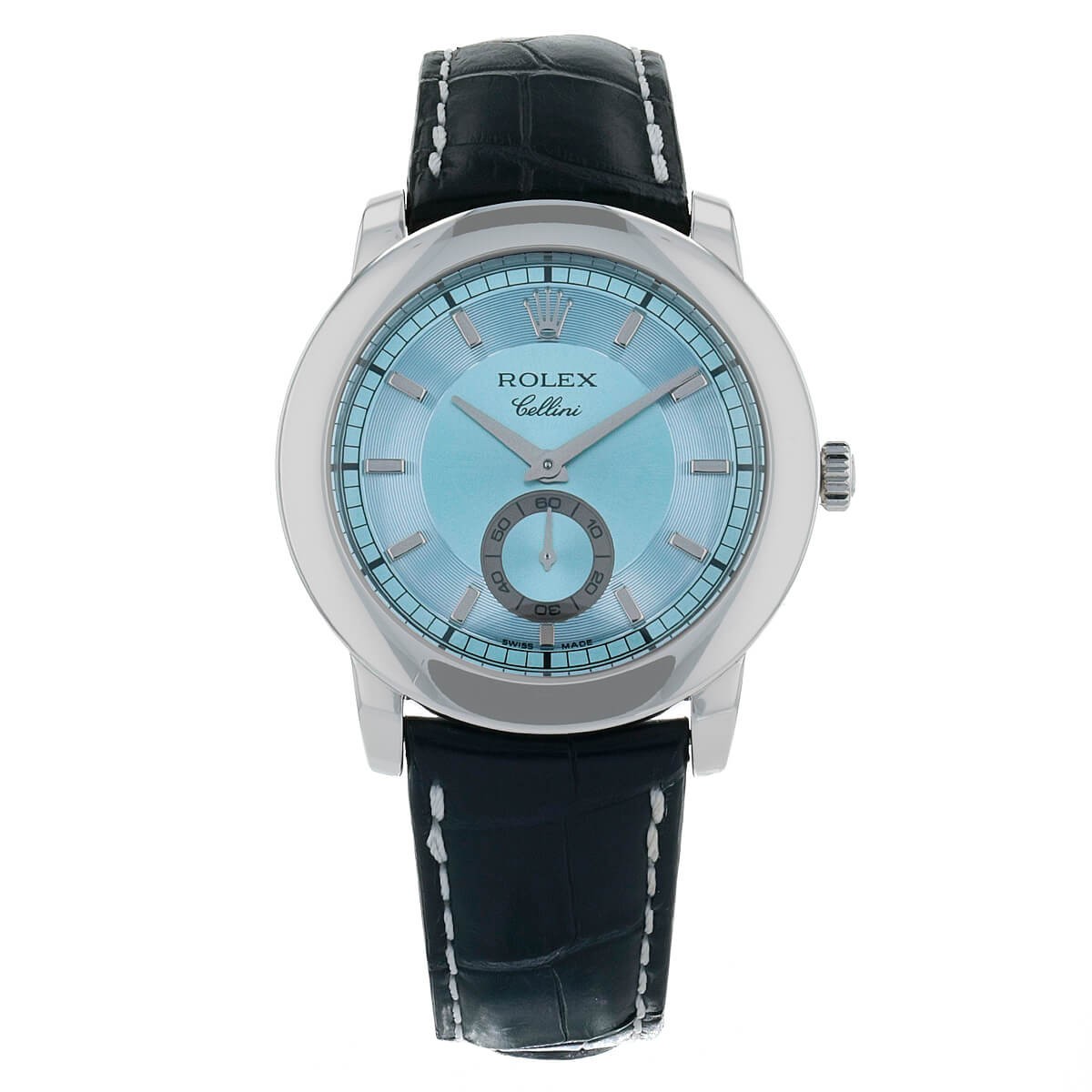 Rolex Cellini Ice Blue platinum watch circa 2005