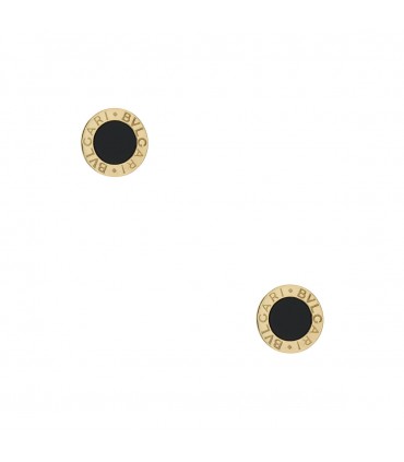 Bulgari Bulgari onyx and gold earrings