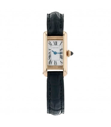 Tank Cartier gold watch