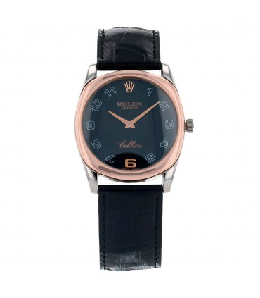 Rolex Cellini pink and white gold watch circa 1998