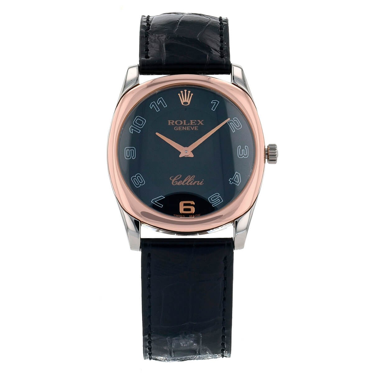 Rolex cellini rose on sale gold