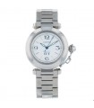 Cartier Pasha stainless steel watch