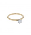 Tiffany & Co. diamond, gold and platinum ring